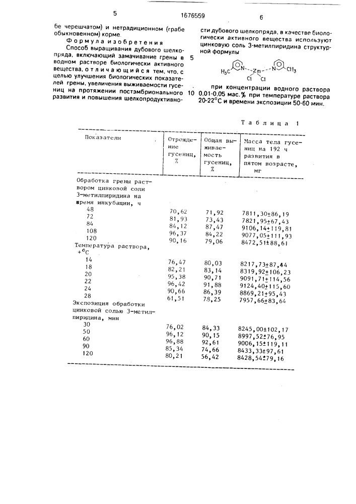 Способ выращивания дубового шелкопряда (патент 1676559)