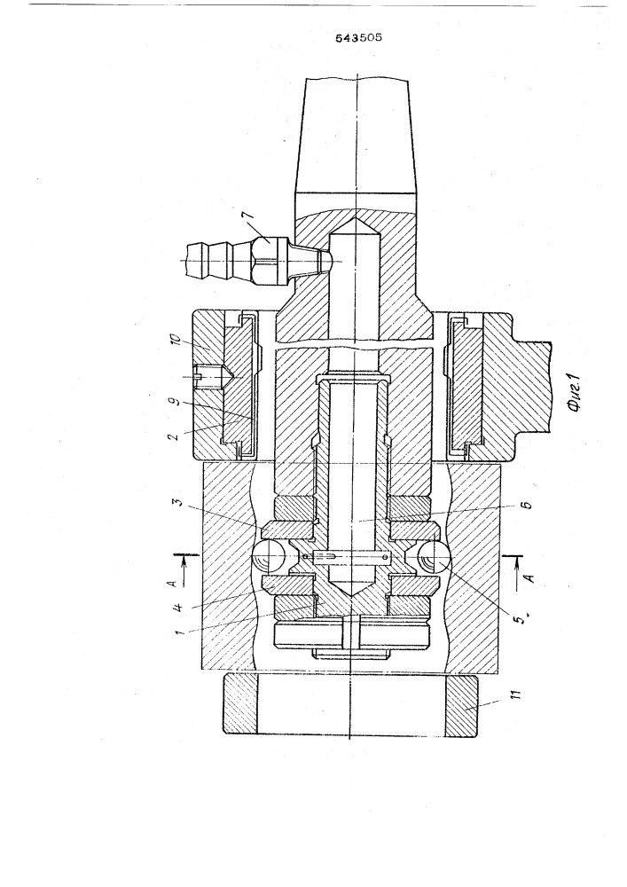 Инструмент для чистовой обработки тел вращения методом пластической деформации (патент 543505)