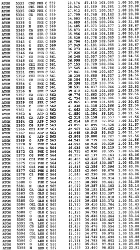 Кристаллическая структура фосфодиэстеразы 5 и ее использование (патент 2301259)