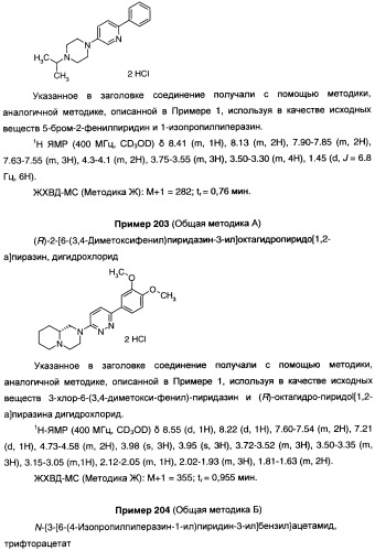 Антагонисты гистаминовых н3-рецепторов (патент 2442775)