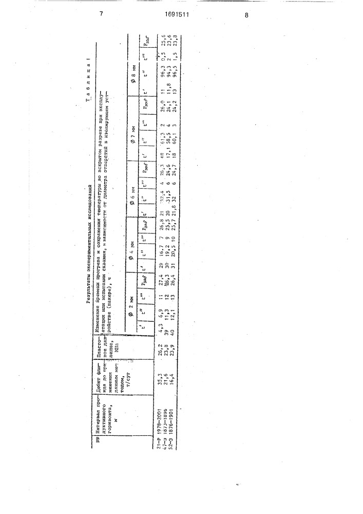 Способ борьбы со скважинными отложениями (патент 1691511)