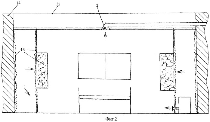 Индивидуальная соляная сильвинитовая палата для лечения различных нозологических форм заболеваний (патент 2372885)
