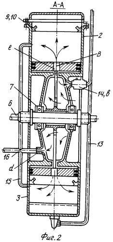 Роторный двигатель внутреннего сгорания (патент 2443877)