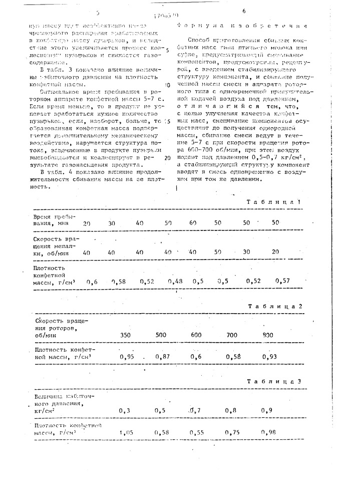 "способ приготовления сбивных конфетных масс типа "птичьего молока или суфле" (патент 1706520)