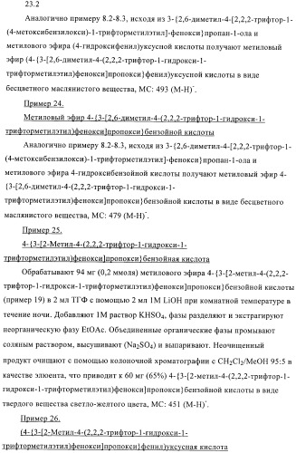 Гексафторизопропанол-замещенные производные простых эфиров (патент 2383524)