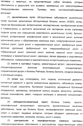 N-пиразинилфенилсульфонамиды и их применение при лечении опосредованных хемокинами заболеваний (патент 2312105)