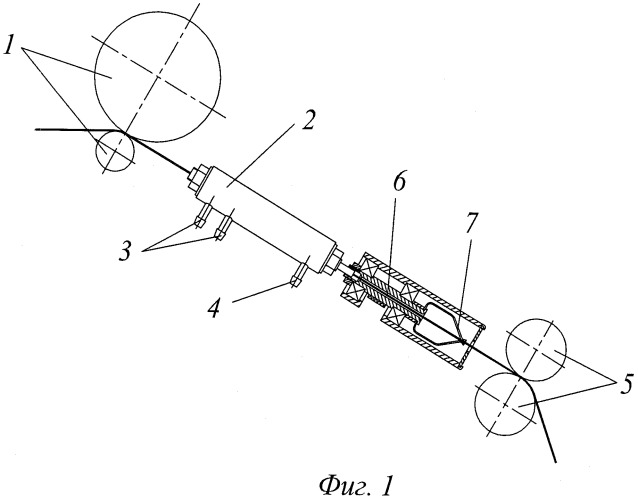 Способ формирования и подготовки некрученой льняной ровницы к прядению и устройство для его осуществления (патент 2467103)