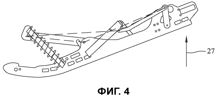 Снегоход и задняя подвеска снегохода (патент 2521894)