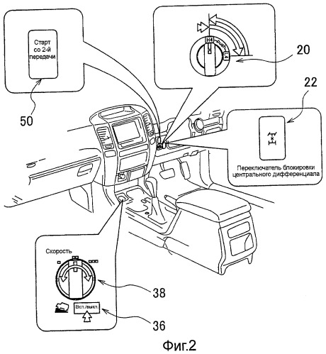 Устройство и способ для представления способа работы транспортного средства, а также устройство управления транспортным средством (патент 2448008)