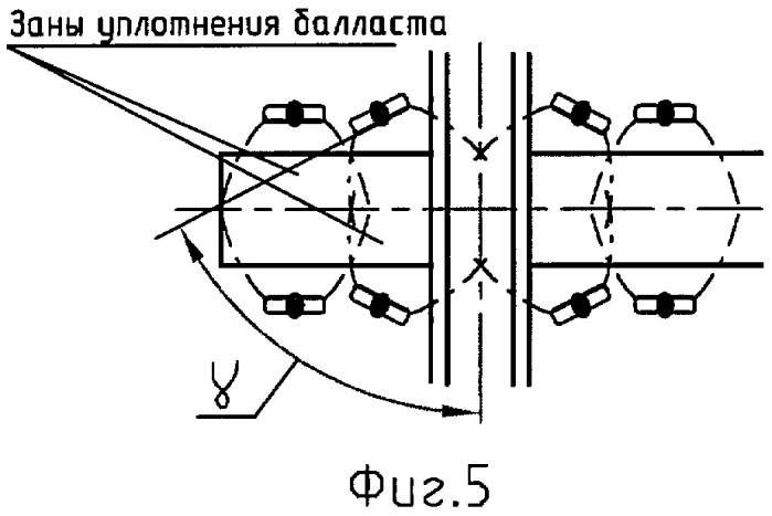 Способ подбивки шпал железнодорожного пути (варианты), шпалоподбивочный агрегат (варианты) и подбойка для его осуществления (патент 2361031)