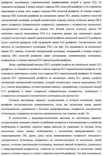 Жидкокристаллический дисплей, способ возбуждения жидкокристаллического дисплея и телевизионный приемник (патент 2483361)