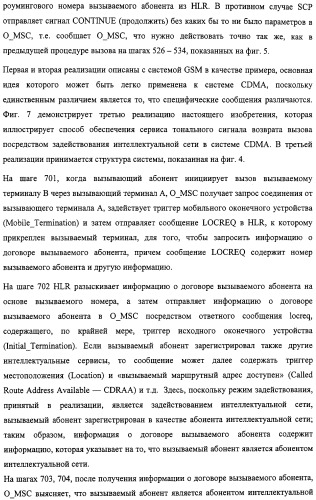 Система и способ обеспечения тональных сигналов возврата вызова в сети связи (патент 2323539)