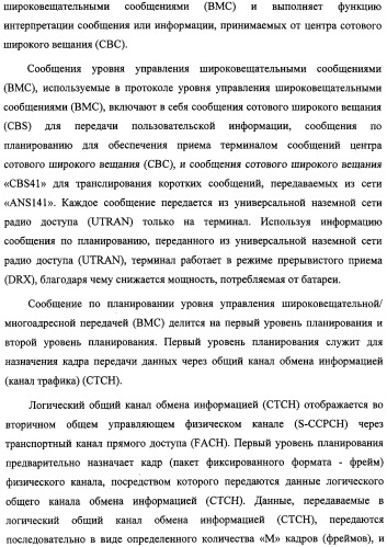 Способ передачи управляющего сигнала для данных мультимедийных широковещательных/многоадресных услуг (mbms) в системе беспроводной подвижной связи (патент 2307467)