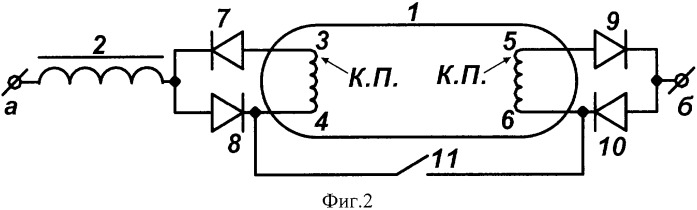 Устройство для включения люминесцентной лампы (патент 2330392)