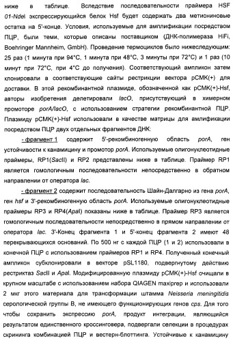 Нейссериальные вакцинные композиции, содержащие комбинацию антигенов (патент 2494758)