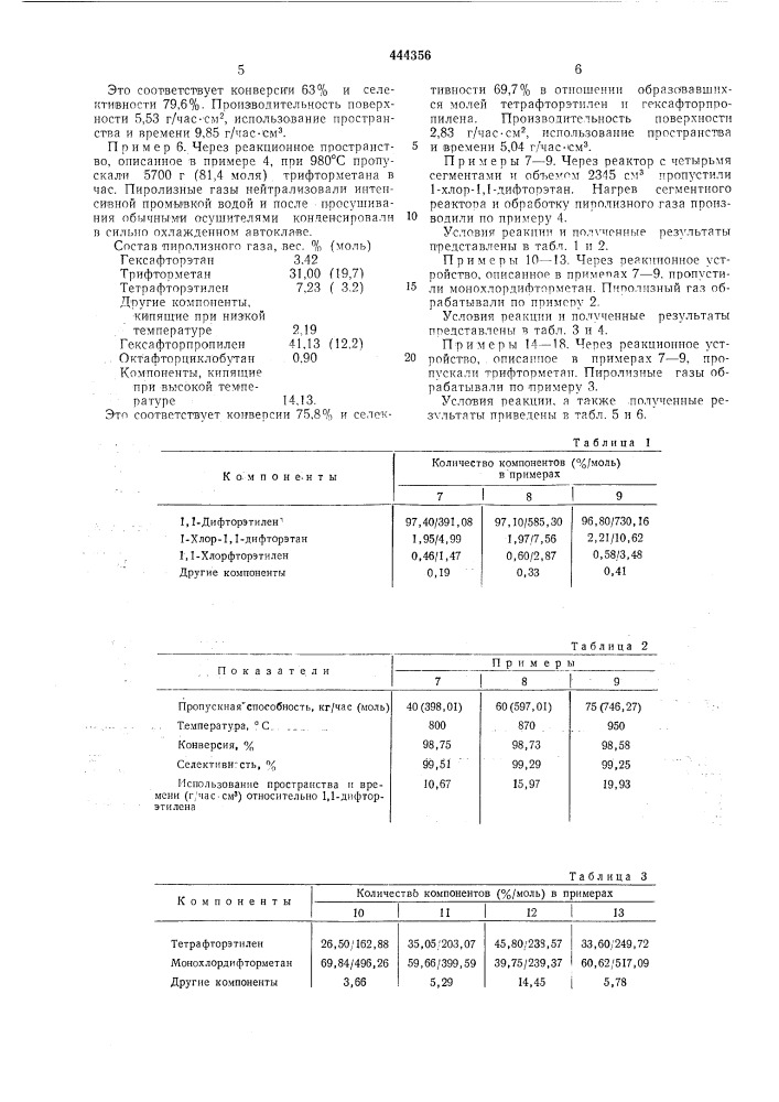 Способ получения фторалкенов (патент 444356)