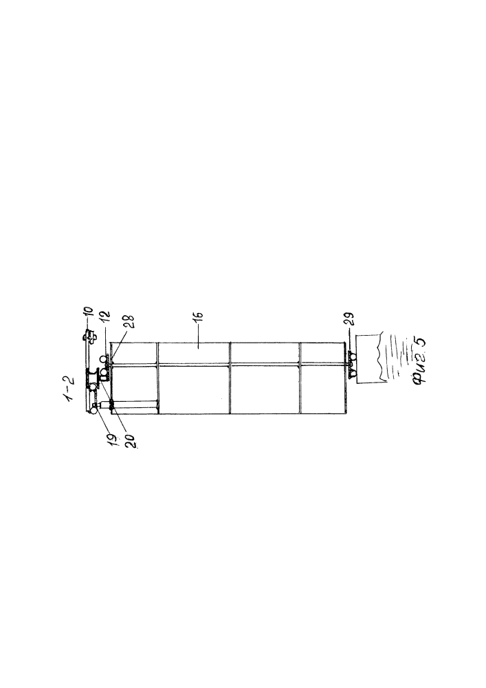 Ветродвигатель с вертикальной осью вращения, ветродинамическим контуром и его гиревым регулятором, сопряжённым с полиспастно-протяжным устройством (патент 2597705)
