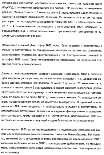 N-(1-(1-бензил-4-фенил-1н-имидазол-2-ил)-2,2-диметилпропил)бензамидные производные и родственные соединения в качестве ингибиторов кинезинового белка веретена (ksp) для лечения рака (патент 2427572)