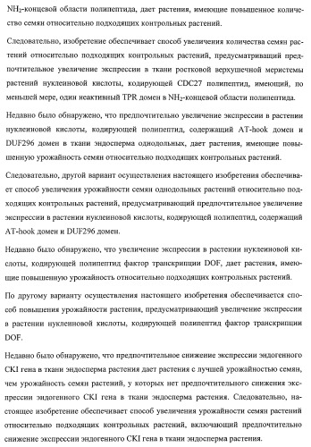 Растения, имеющие улучшенные характеристики роста, и способы их получения (патент 2463352)