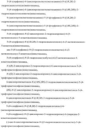 Производные пиридин-3-карбоксамида в качестве обратных агонистов св1 (патент 2404164)