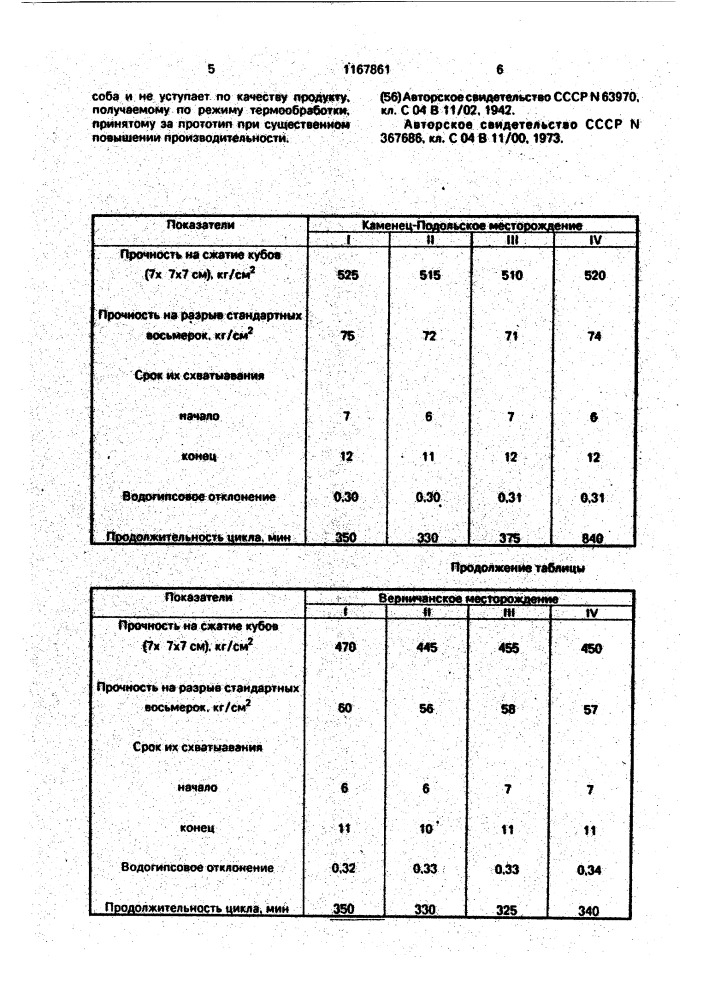 Способ получения высокопрочного гипсового вяжущего (патент 1167861)