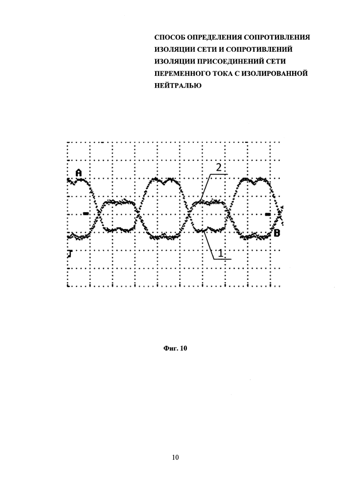 Способ определения сопротивления изоляции сети и сопротивлений изоляции присоединений сети переменного тока с изолированной нейтралью (патент 2614187)