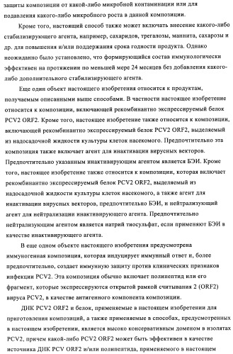 Поливалентные иммуногенные композиции pcv2 и способы получения таких композиций (патент 2488407)