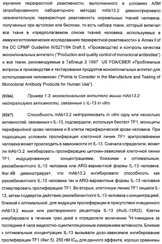 Антитела против интерлейкина-13 человека и их применение (патент 2427589)