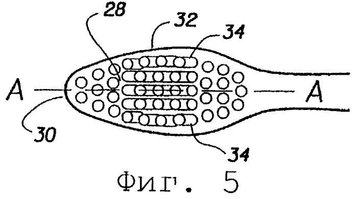 Зубная щетка с эффективной конфигурацией щетины (патент 2267286)
