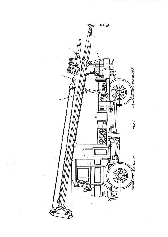Мачта буровой установки (патент 445740)