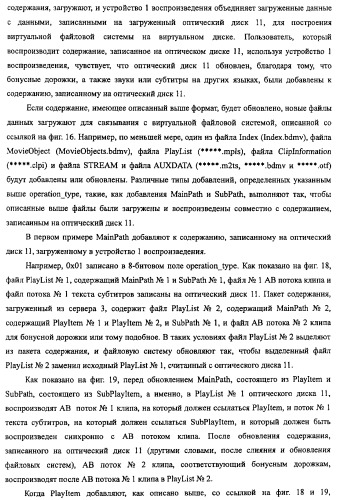 Устройство воспроизведения, способ воспроизведения, программа, носитель данных программы, система поставки данных, структура данных и способ изготовления носителя записи (патент 2414013)