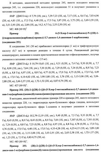 7-членные циклические соединения, способы их получения и их фармацевтическое применение (патент 2466994)