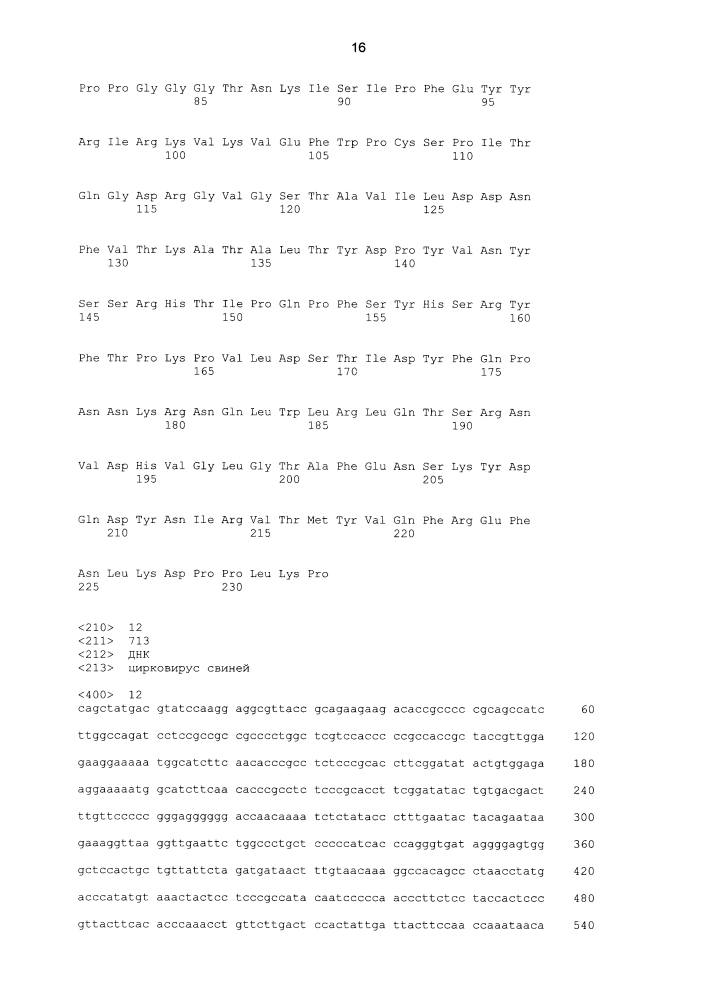 Комбинированная вакцина pcv/mycoplasma hyopneumoniae (патент 2615443)