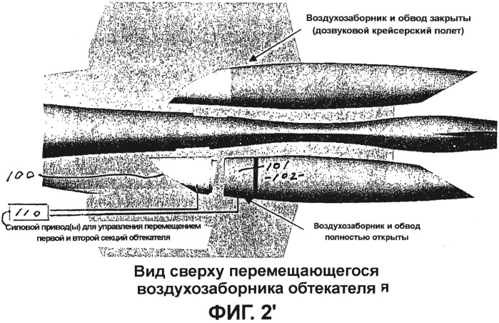 Реактивный двигатель сверхзвукового летательного аппарата (патент 2499739)