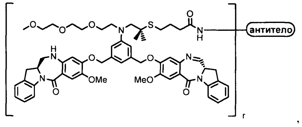 Цитотоксические производные бензодиазепина (патент 2631498)