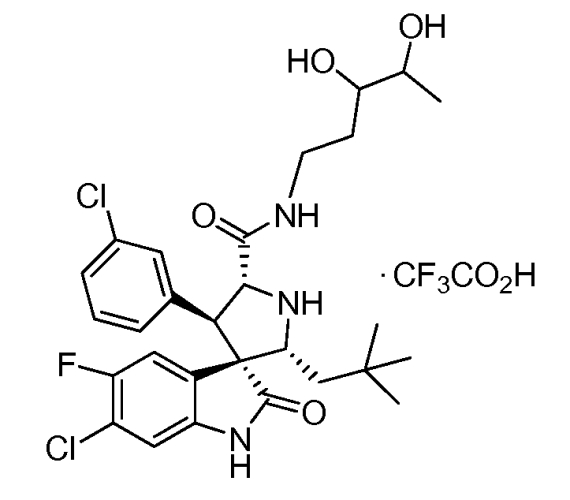Спирооксиндольные антагонисты mdm2 (патент 2553269)