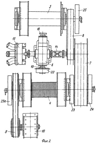 Мобильный ремонтно-буровой агрегат (патент 2260104)
