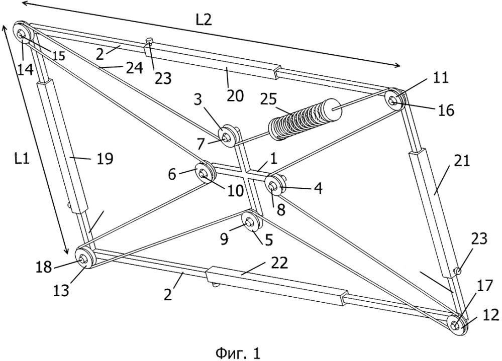 Самоцентрирующаяся система с изменяемой геометрией внешнего основания. (патент 2620882)