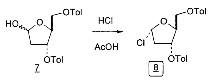 Синтез  -l-2&#39;-дезоксинуклеозидов (патент 2361875)