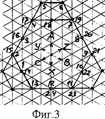 Трехфазная двухслойная электромашинная обмотка в z=138&#183;c пазах при 2p=22&#183;c и 2p=26&#183;c полюсах (патент 2331148)