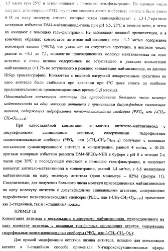 Высокоэффективные конъюгаты и гидрофильные сшивающие агенты (линкеры) (патент 2487877)