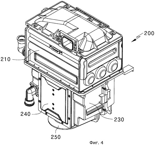 Выпускное устройство вторичного котла малого когенератора и узел кожуха, образующий выпускной канал вторичного котла малого когенератора (патент 2473847)
