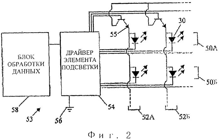 Дисплейное устройство с подсветкой, адаптированное к пространству, способ уменьшенной компьютеризации и искажение изображений (патент 2489746)