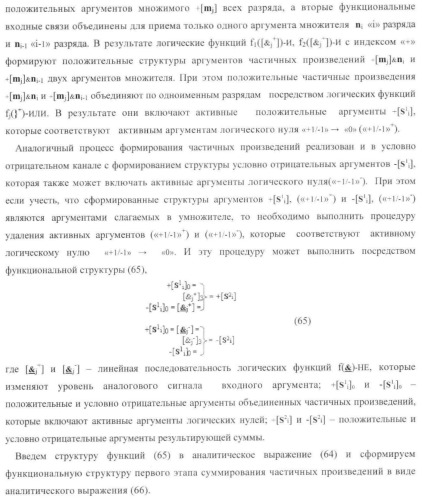 Функциональная входная структура параллельно-последовательного умножителя формата позиционно-знаковой системы счисления f(+/-) (патент 2378684)