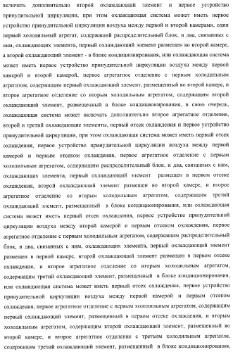 Холодильник многофункциональный (два варианта) и способ охлаждения в камере холодильника многофункционального (четыре варианта) (патент 2376536)