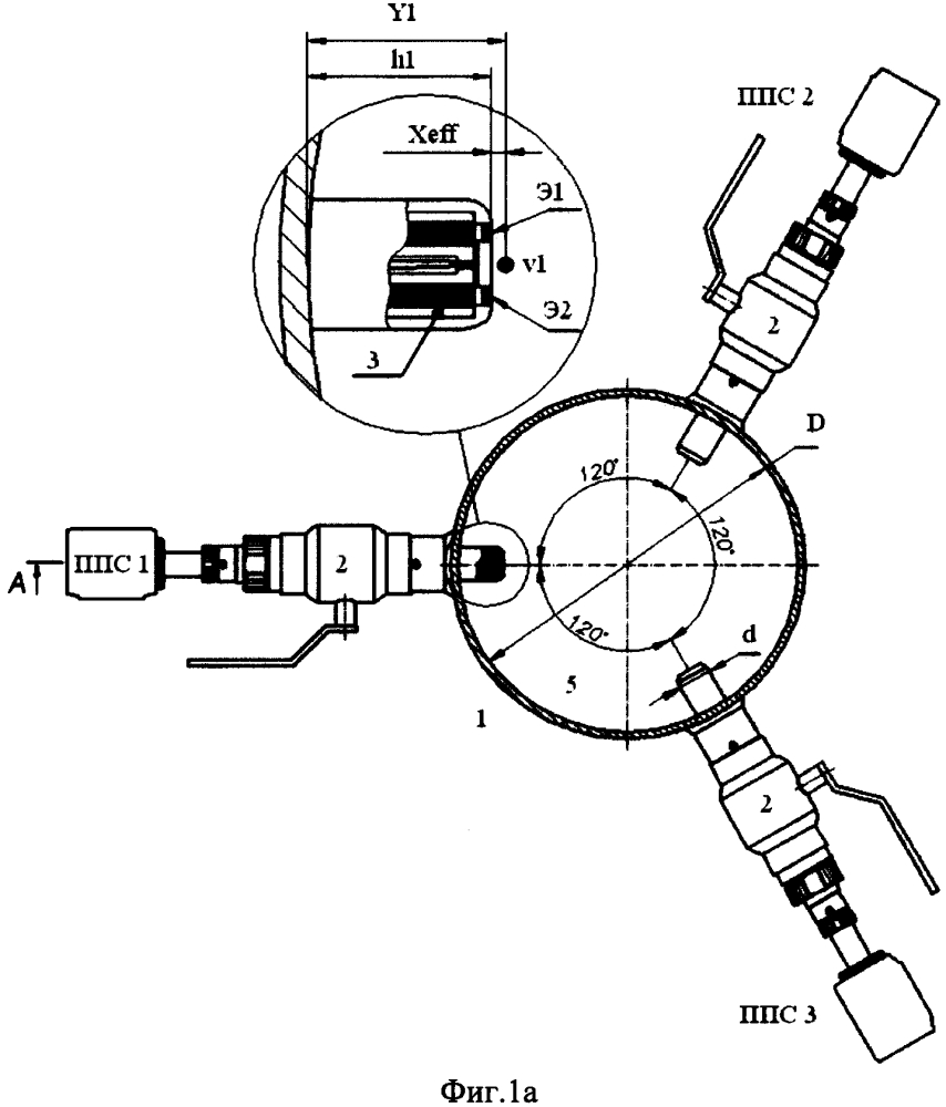 Способ и устройство для определения расхода в трубопроводах больших диаметров (патент 2645834)
