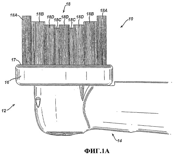 Головка зубной щетки (патент 2406465)