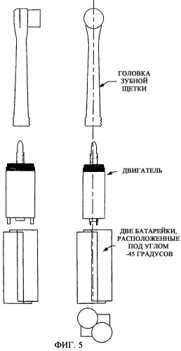 Зубная щетка с приводом и с уникальной рукояткой (патент 2329009)