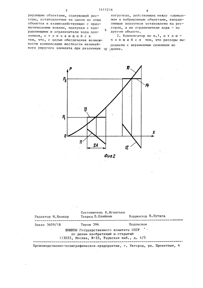 Компенсатор жесткости (патент 1411216)