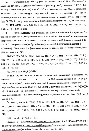 Производные фосфонооксихиназолина и их фармацевтическое применение (патент 2350611)